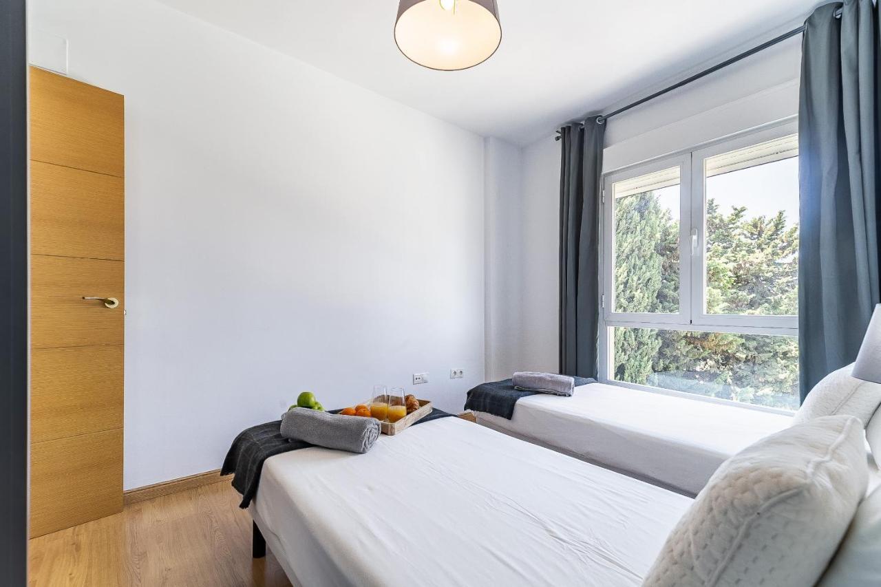 Modern Beach Apartment Valparaiso With Parking مالقة المظهر الخارجي الصورة