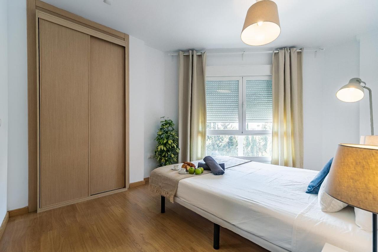 Modern Beach Apartment Valparaiso With Parking مالقة المظهر الخارجي الصورة