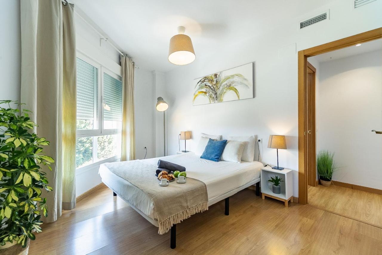 Modern Beach Apartment Valparaiso With Parking مالقة المظهر الخارجي الصورة